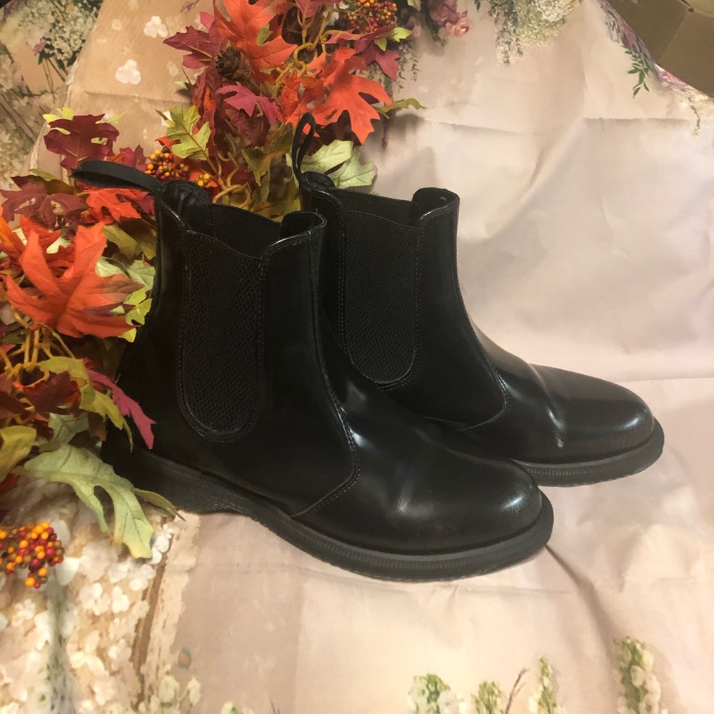Doc Martins: Chelsea boots, Flora Arcadia Silver